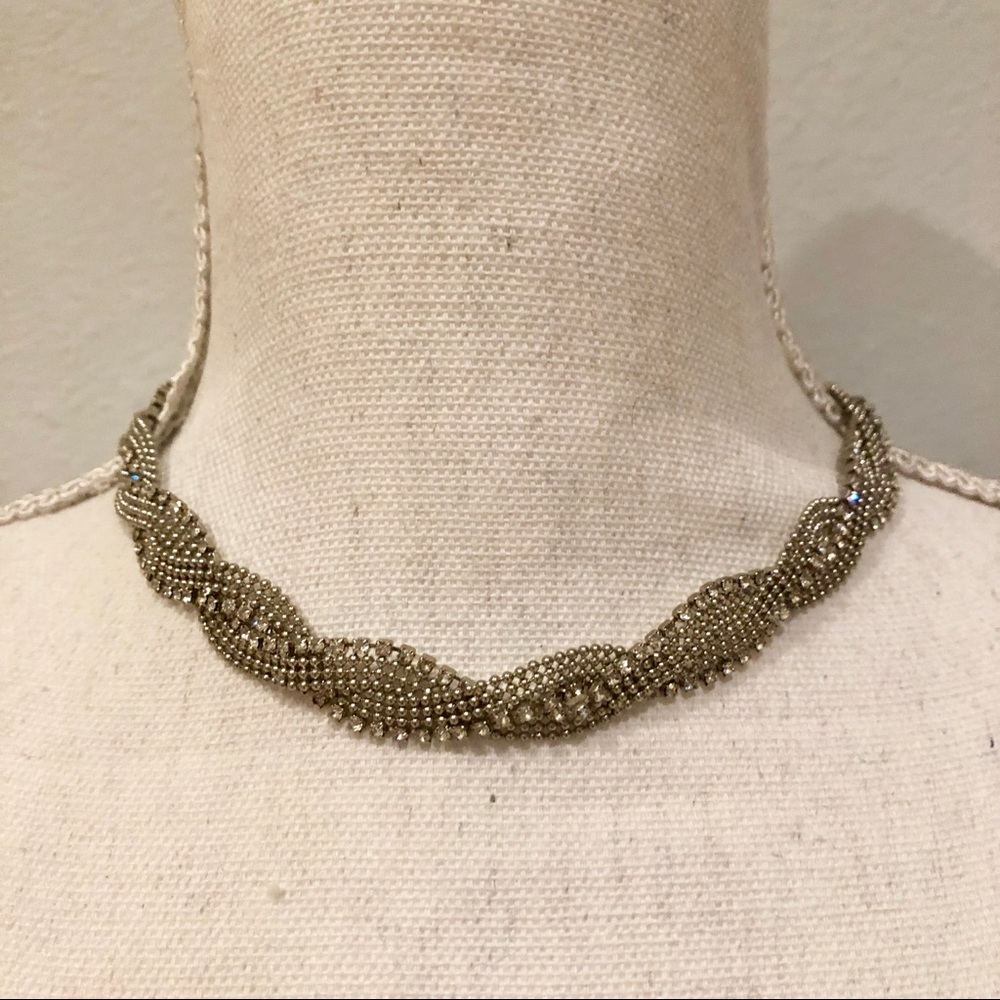 Alfani Rhinestone Choker Necklace
